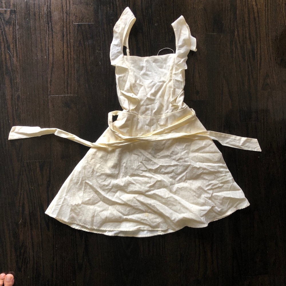 Light Yellow BabyDoll Dress